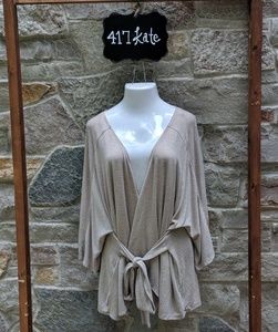 Lane Bryant Wrap Cardigan (Oatmeal)18/20